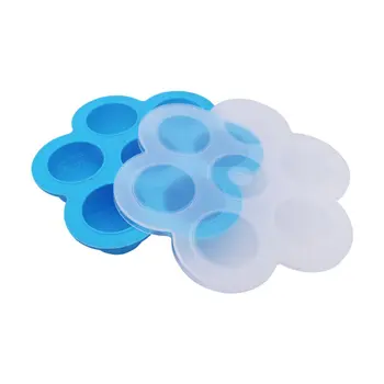 

2 Pack Silicone Egg Bites Molds with Lid For 5 6 8 qt Instant Pot Accessories Silicone 7-hole food supplement box