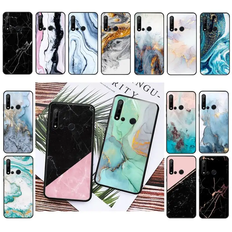 Чехол для телефона Babaite с мраморным коллажем чехол Huawei P20 P30 Pro lite P smart Z Y5 Y6 Y7 Y9 Prime 2019