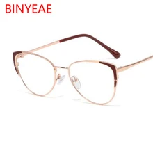 Золотая оправа, очки, прозрачные линзы, кошачий глаз, очки, оправа для очков, женские стильные очки, поддельные брендовые дизайнерские очки, литературные