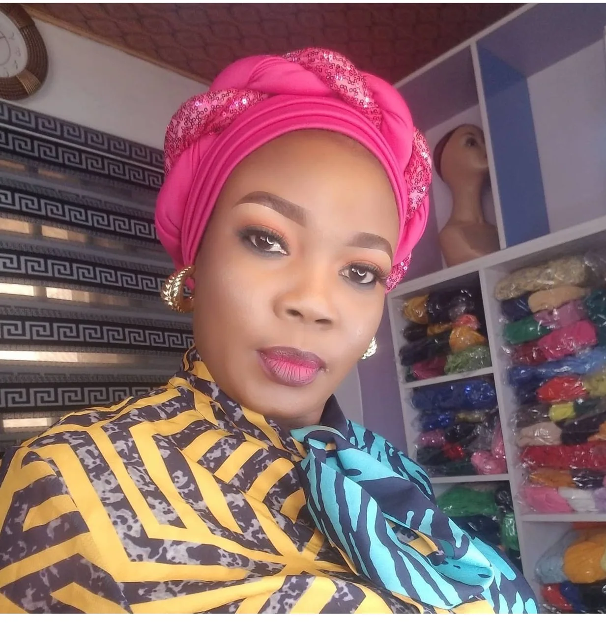 african fashion designers African Headtie Latest Aso Oke Auto Gele Headtie Already African Cap Nigerian Wedding Gele Women Braid Turbans Ladies Head Wraps african outfits for ladies