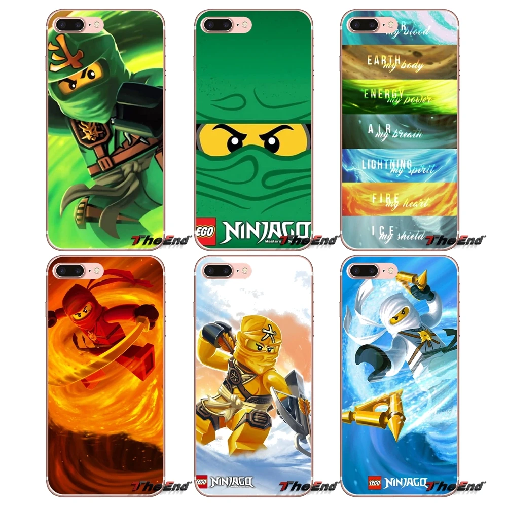 Для iPhone X 4 4S 5 5S 5C SE 6 6S 7 8 плюс samsung Galaxy J1 J3 J5 J7 A3 A5 2016 2017 ninjago kai аксессуары для телефона