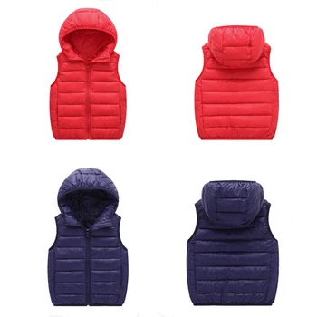 

Parent-child outfit Vest 2020 New autumn winter Matching Family Outfits Kids Wasitcoat children snowsuit 2-14Y teenage clothes