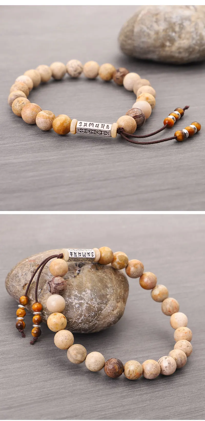 Bracelet traditionnel bouddhiste tibétain