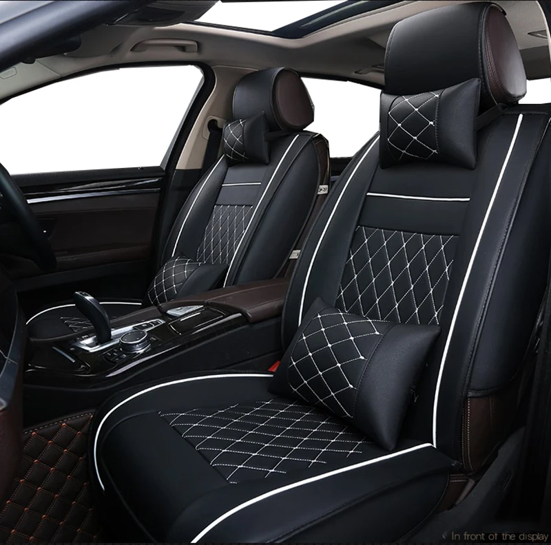 Универсальные кожаные чехлы для автомобильных сидений ETOATUO Buick Excelle анклава GL6 null