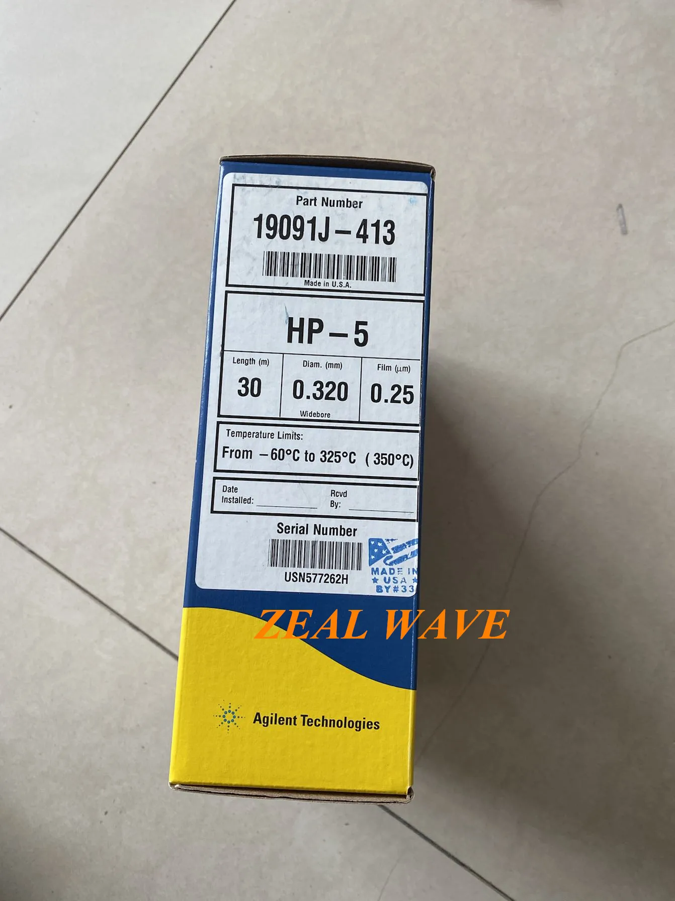 Pour Agilent GC colonne HP 5 30m x 0.32 x 0,25um AliExpress