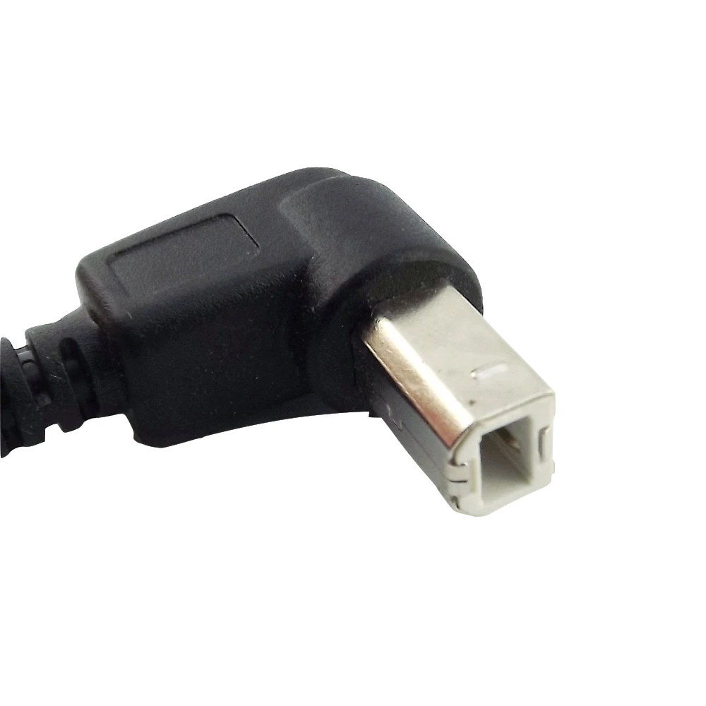 1 шт. 1 м/3 фута USB 2,0 Тип A штекер USB 2,0 B штекер Сканер Принтер Соединительный кабель Шнур вверх/вниз/влево/вправо Угол