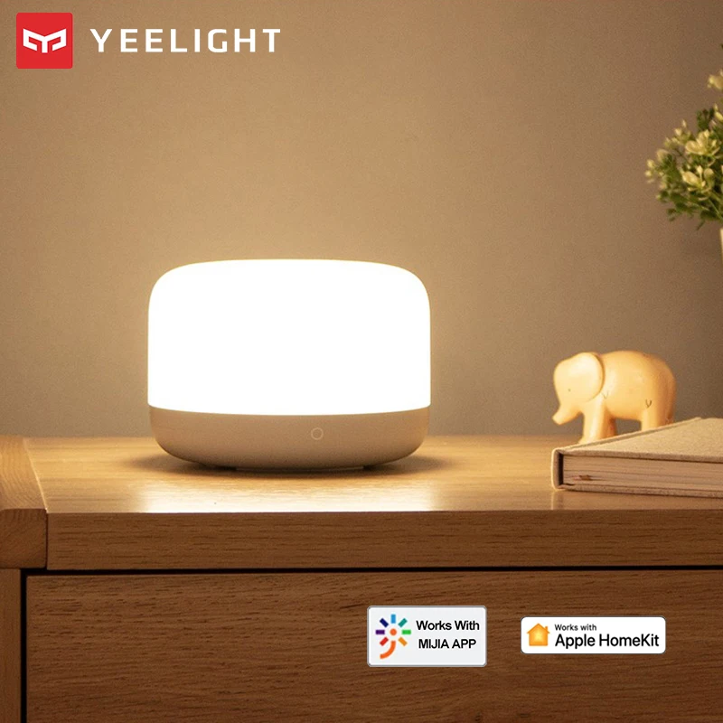 

YLCT01YL LED Bedside Lamp RGBW Smart Table Night Lamp Support Apple Homekit APP Control Voice Control Ecosystem Product