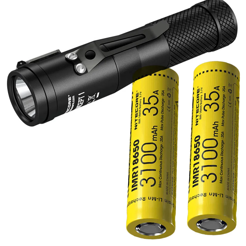 NITECORE C1 концепция 1 тактический флэш-светильник CREE XHP35 HD E2 светодиодный Макс 1800 люмен дальность луча 220 м Магнитный задний светильник