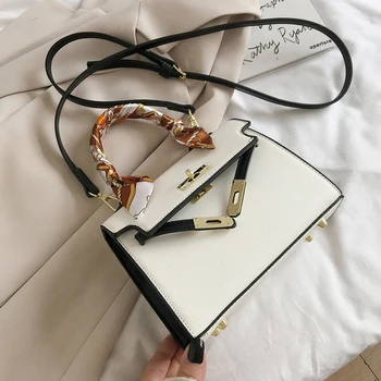 

High Grade Sense Bags Western Style WOMEN'S Bag Popular New Style Fashion Fashion Shoulder Bag Versatile Silk Scarves Handbags