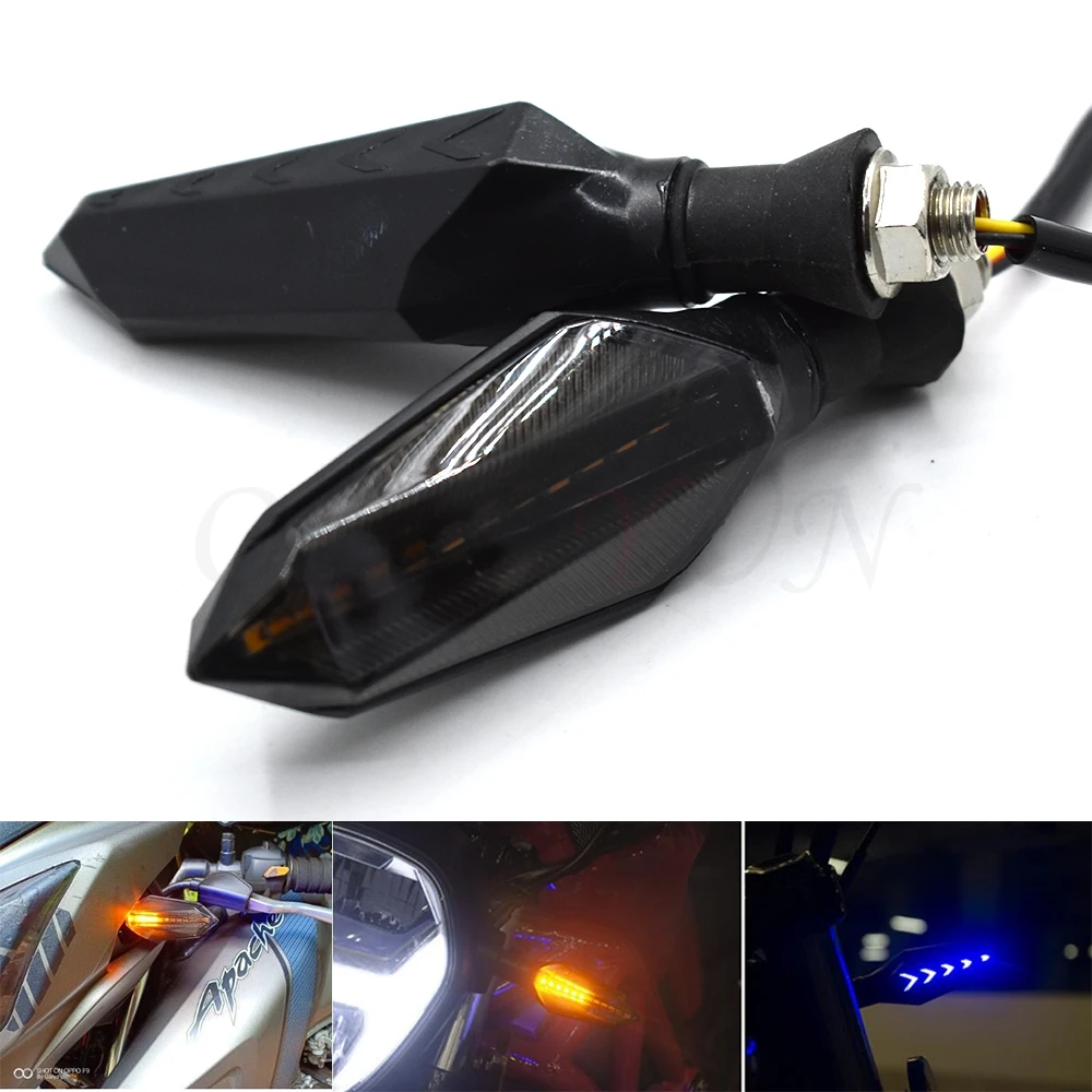 

2pcs motorcycle turn signal LED indicator blue yellow high quality for suzuki GSXR600 GSXR750 TL1000S DL650 GSR600 GSR750 SFV650