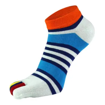 

1 Pairs/lots summer Men Socks Boys Finger Breathable Five Toe Socks Pure Sock Ideal for 5 Finger Toe Shoes