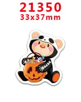 21350 30 шт мультфильм персонаж плоское украшение из смолы PR 21349 - Цвет: 21350