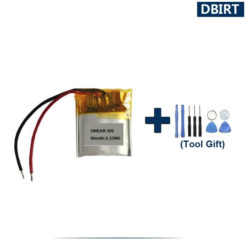 Set Di Strumenti Regalo Originale Sostituisce La Batteria Da 90Mah 0,33 Wh Per Auricolare Bluetooth Dewalklon Onear 500 Sport Vivavoce Akku