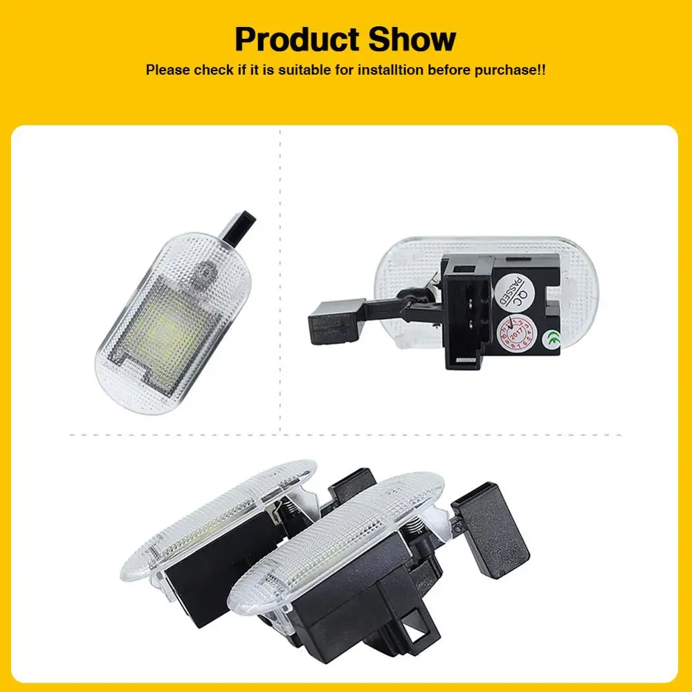 LED Courtesy Light 1pcs LED Car Glove Box Light Storage Compartment Light for VW Golf Mk4 Bora Touran Toua-reg Caddy for Skoda Fabia Octavia Superb
