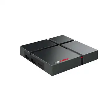 

V8 Max Android 8.1 Smart Tv Box Amlogic S905X2 Lpddr4 Quad Core Dual Wifi Bt 2.4G/5G 4K Video Media Player For Netflix Youtube S