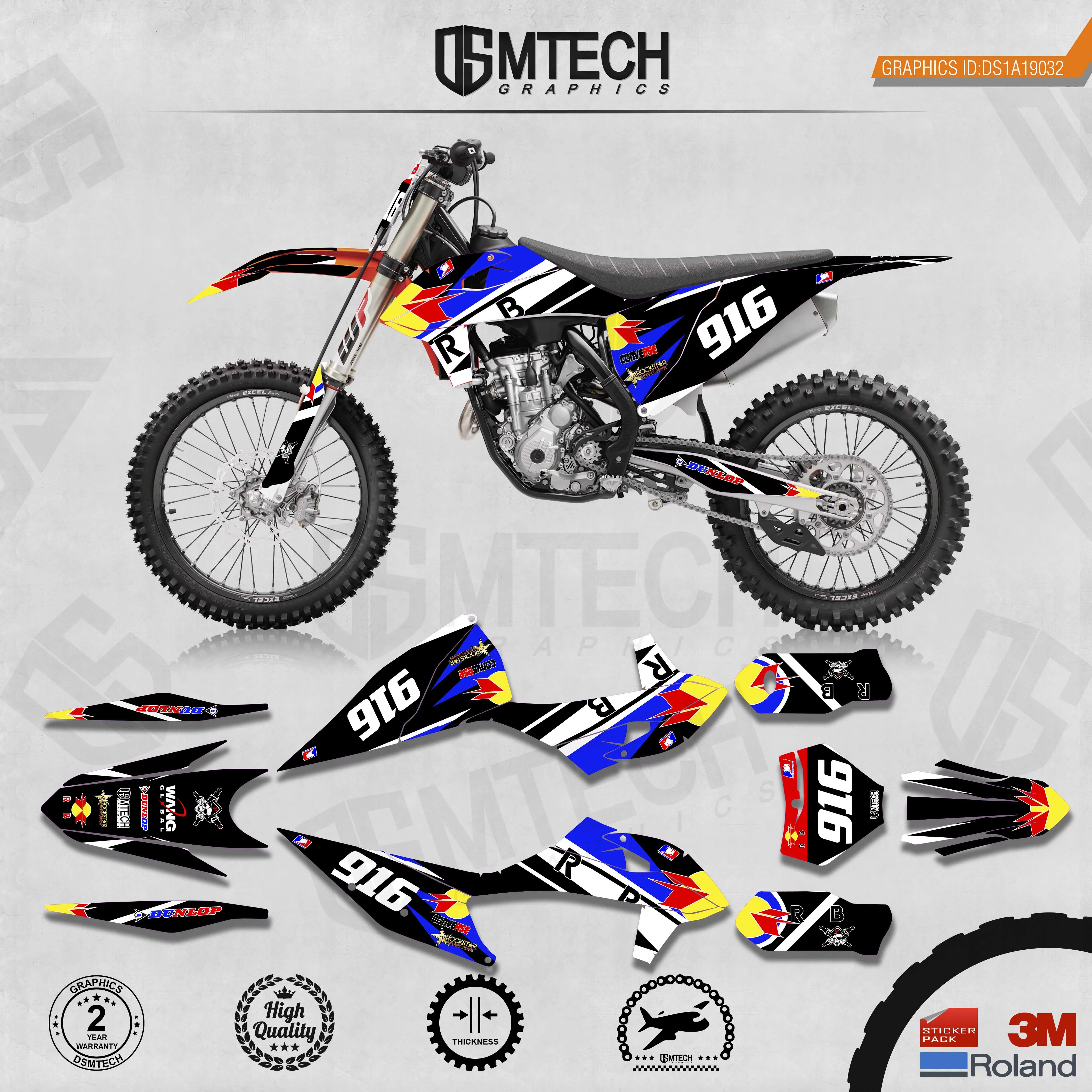 DSMTECH    ׷  Decals 3M   ƼĿ 2019-2020 SXF 2020-2021EXC 032