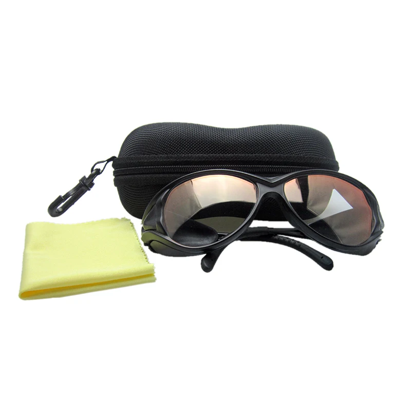 Safty Protective Goggles Glasses Eyewear for 808nm Wavelength Laser Hair Removal Device Od+5 with Goggles Case