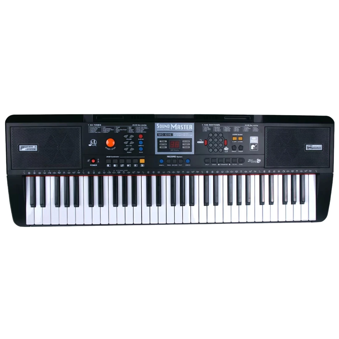 

Beginner 61 Key Electronic Keyboard Piano Early Education Puzzle Musical Toy for Children - Type 6116