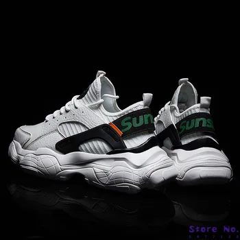 

Height Increasing Colorful Men Casual Shoes Spring Fashion Breathable Sneakers Men Walking Dad Shoes
