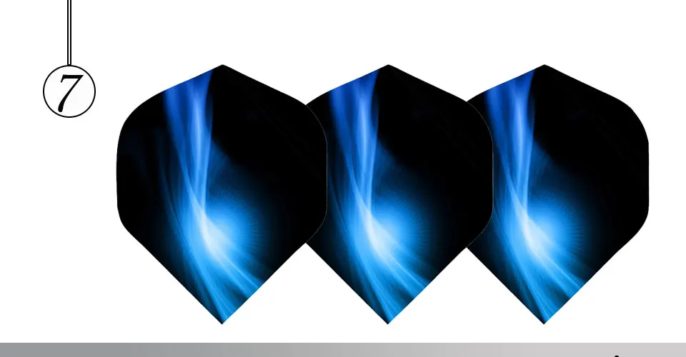 Easytoday 60Pcsset Professional Darts Accessories Flights Five Colors High Quality Dart Wing Plastic Waterproof Dart Flights (7)