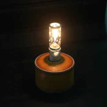 

Outdoor Camping Lamp Ultralight Portable Gas Lamp Tent Night Lights Dreamlike Candle Adjustable Camping Hiking Gas Lantern