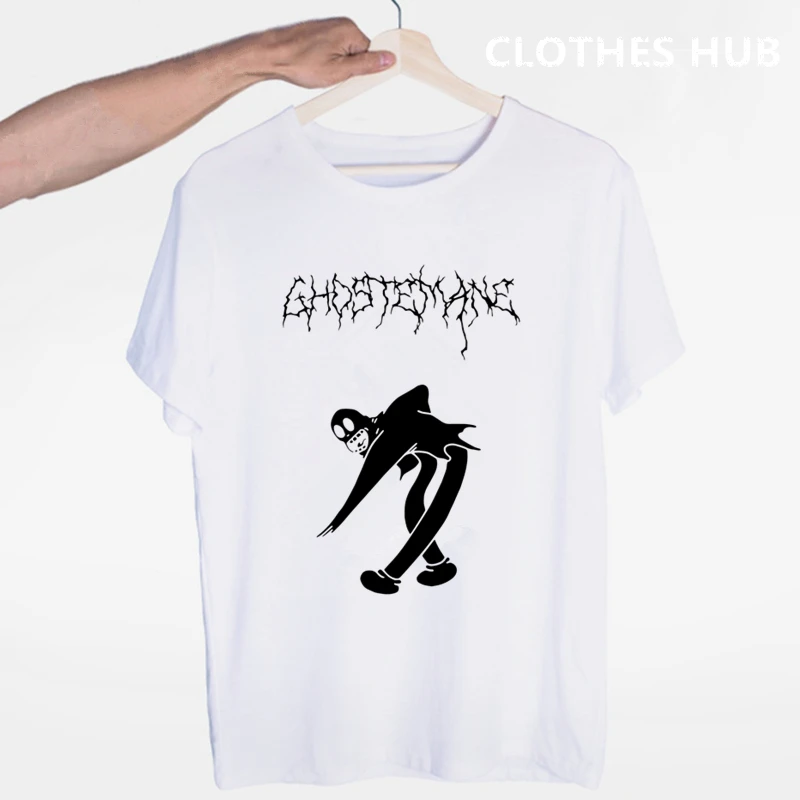 Футболка GHOSTEMANE; популярная Летняя Повседневная футболка с принтом