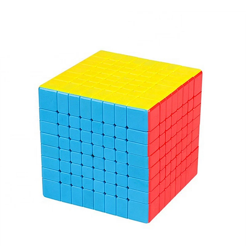MoYu Meilong 8X8X8 скоростной магический куб, кубинг, класс, Stickerless профессиональная головоломка Cubo magico, развивающие игрушки для детей