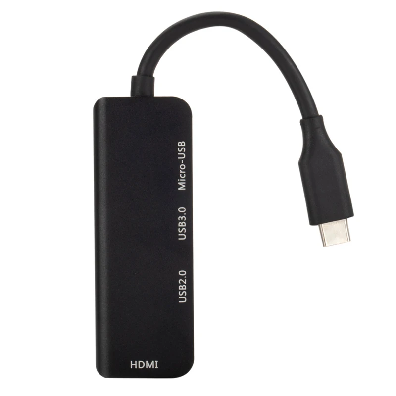 Лидер продаж USB-C концентратор к HDMI микро USB 3,0 2,0 4 Порты и разъёмы разветвитель адаптер type-c USB хаб для клавиатуры для samsung# C
