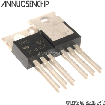 

Free Shipping 10Pcs MBR20100CT MBR20100CTP MBR20100 20100 TO-220 20A 100V