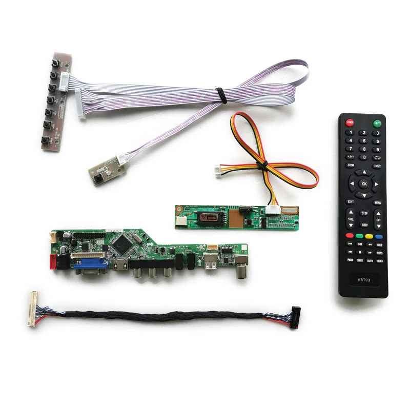VGA + AV USB 1 с холодным катодом (CCFL) для LP150E02/LP150E05/LP150E06/LP150E07 экран LVDS 30-контактный