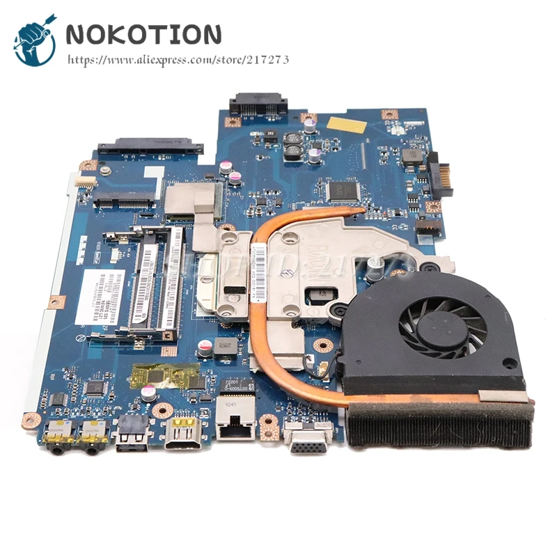 NOKOTION NEW70 LA-5892P для acer aspire 5741 г 5741 5742 5742 г PC материнская плата+ радиатор, а не LA-5891P LA-5893p LA-5894P