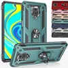 Coque antichoc avec anneau d'armure pour Xiaomi, compatible modèles Redmi Note 9, 9S Pro, 8 T, K30, 9C, 9A, Mi Note 10 Lite, CC9, Poco, X3, NFC, X2, F2 Pro ► Photo 1/6