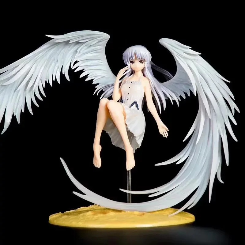 Аниме Angel Beats! Tachibana Kanade Archangel wings ПВХ фигурка Коллекционная модель игрушки для детей Рождественский подарок