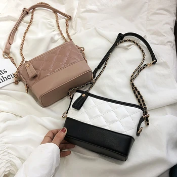 

Fashion Quilted DUBLE CHAINS Womens Shoulder Bags Luxury Designer Leather Women Handbags Big Capacity Female Crossbody Bag Women