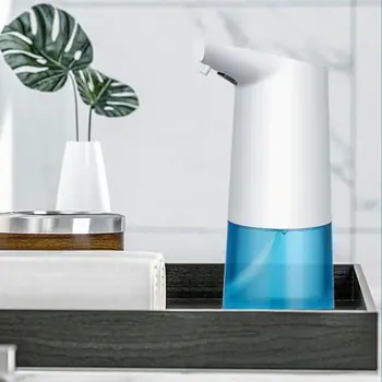 

350ML Bathroom Liquid Soap Dispenser Kitchen Sensor Automatic Shampoo Container