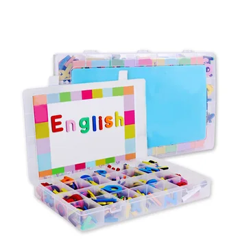 

238 Pcs/ Box Teaching Classroom Magnetic Letters Alphabet Magnetic Letters Kit For Kids Spelling Learning Developing Wall Decors