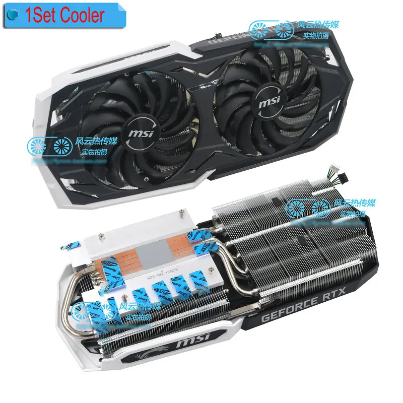 sympatisk program skammel New Original Graphics Video Card Cooler For Msi Rtx2070 Super Armor 8g -  Fans & Cooling - AliExpress