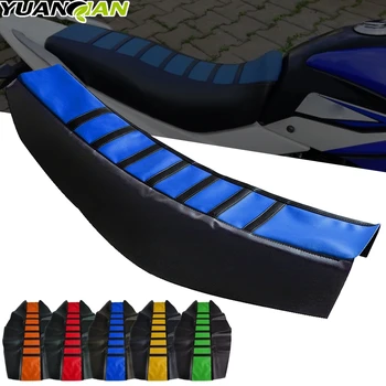 

5 Color Ribbed Rubber Gripper Soft Seat Cover For Honda Yamaha Suzuki Kawasaki KTM SX SXF XC XCF Dirt Bike Off Road Motocross