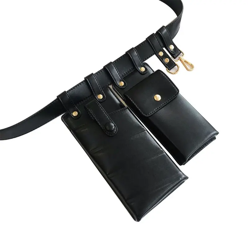 

Fashion Women Leather Waist Fanny Pack Belt Bag Phone Pouch Travel Hip Bum Shoulder Bags