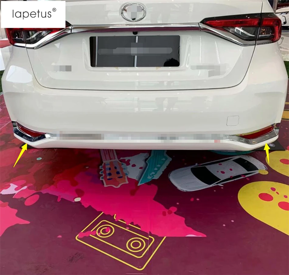 Аксессуары Lapetus подходят для Toyota Corolla 2019 2020 ABS хромированные задние