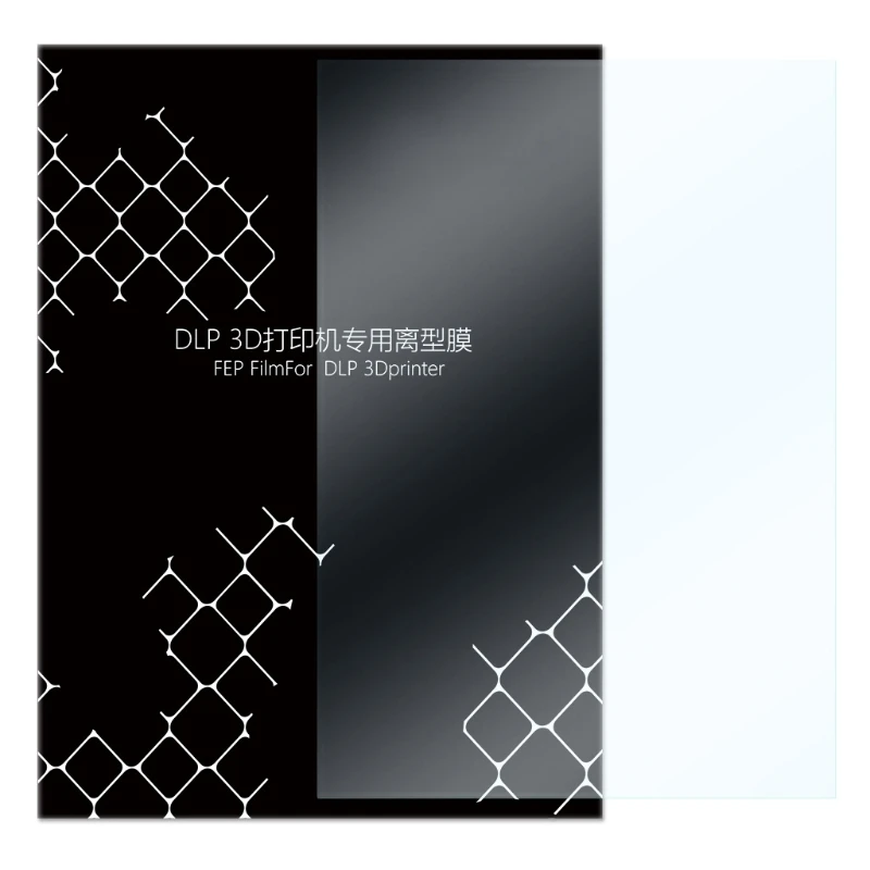 

5pcs/set Light-curing Printer Release Film 0.1mm FEP Film for DLP 3D Printer 54DD