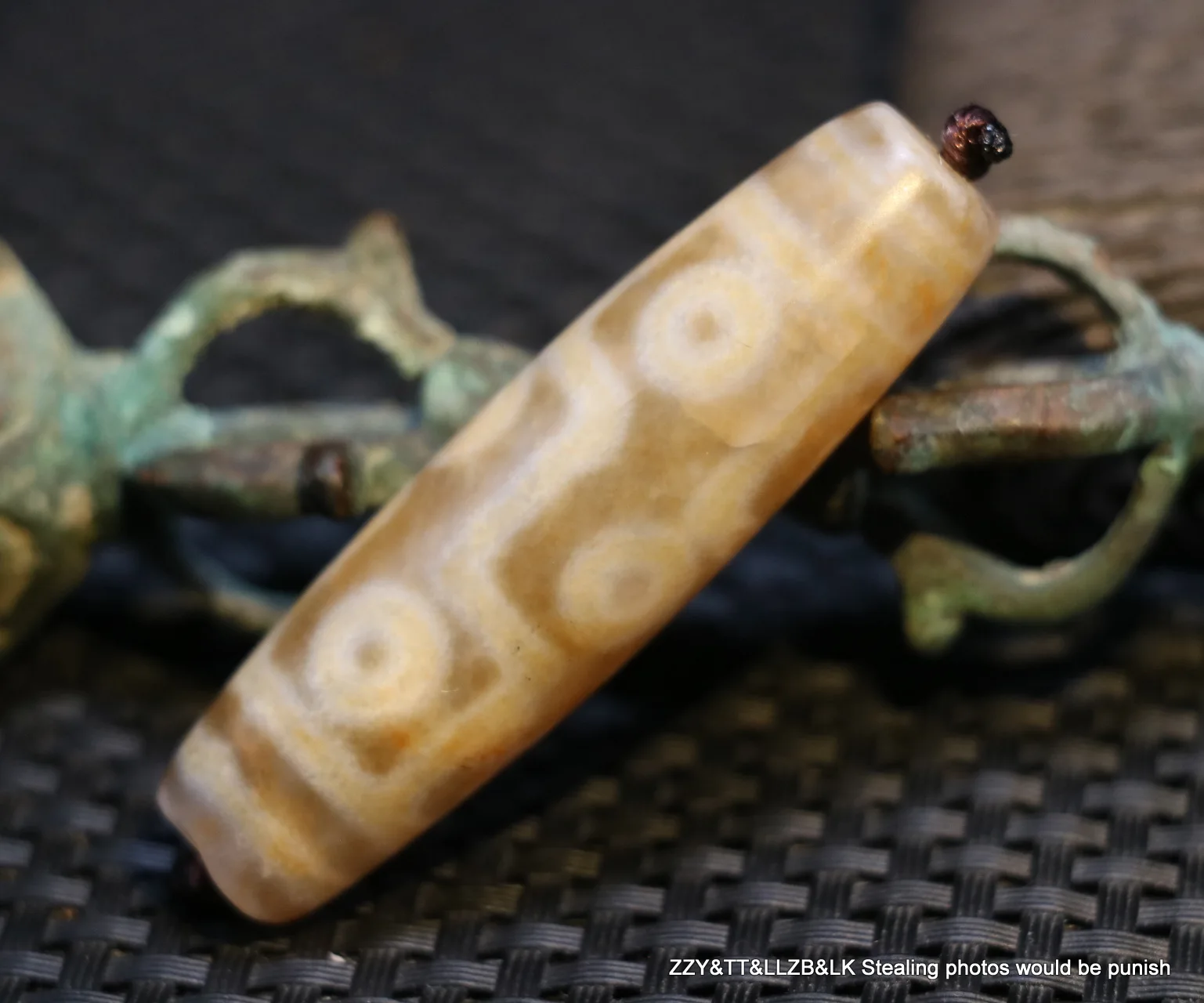 Energy Magic Power Tibetan Old Agate 9 Eye of Kingdom Symbolize dZi Bead Amulet Pendant 4A LLZB LKbrother Sauces Top Quality