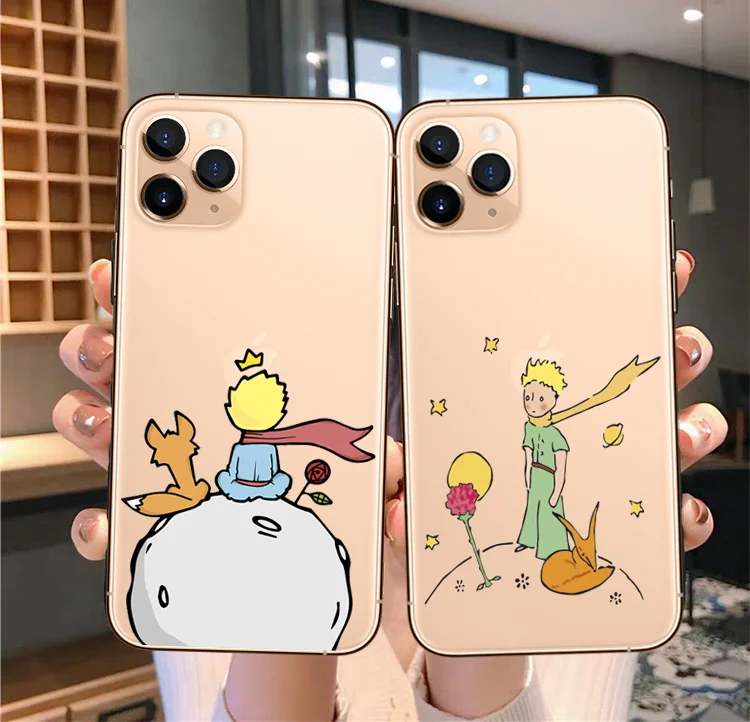 Мягкий чехол из ТПУ с рисунком Маленького принца земли для iPhone 11Pro MAX SE 5 5S 6 6S 7 8Plus X10