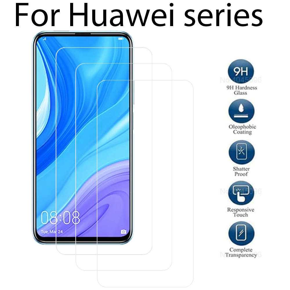 3Pcs case For Huawei Y9S Y6S Protector flim Tempered Glass Y 9S y 6S 6 S Protective Phone | Мобильные телефоны и