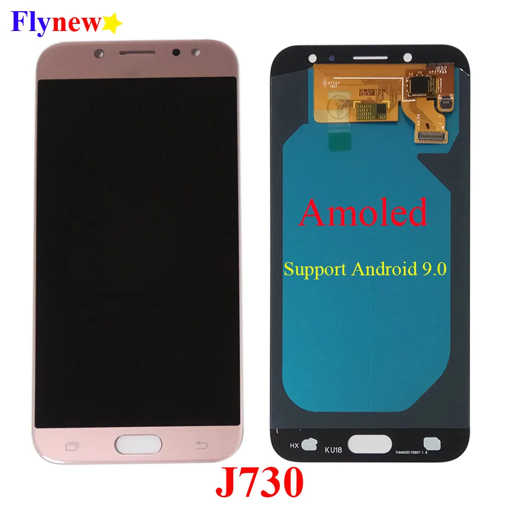 5," супер AMOLED дисплей для SAMSUNG Galaxy J7 Pro lcd J7 J730 J730F lcd дигитайзер сборка запасные части