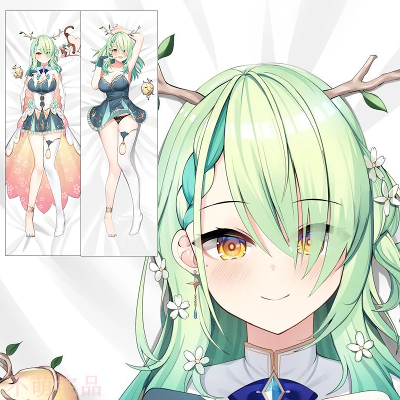 

Anime Hololive Vtuber Ceres Fauna Cosplay Dakimakura Hugging Body Pillow Case Japanese Otaku Cushion Cover Gifts BMZP