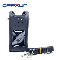 Walkie Talkie Protective Cover Bag Strap Durable Holster Leather Carrying Case For Baofeng UV-9R UV9R Plus Radio Accessories