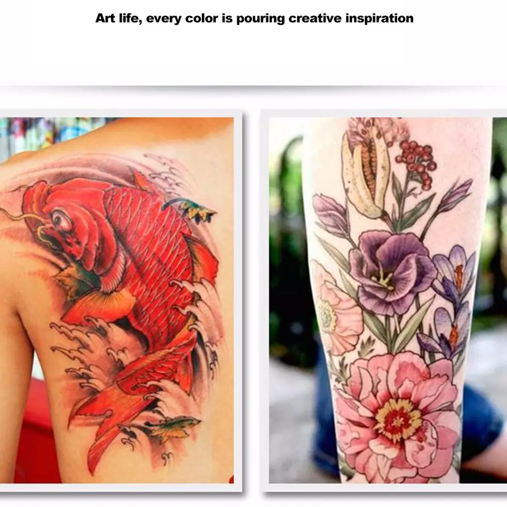 Тату оборудование Fusion Цвет татуировки 16 цветов обычная краска для тату-художника профессиональная краска для татуировки чернила