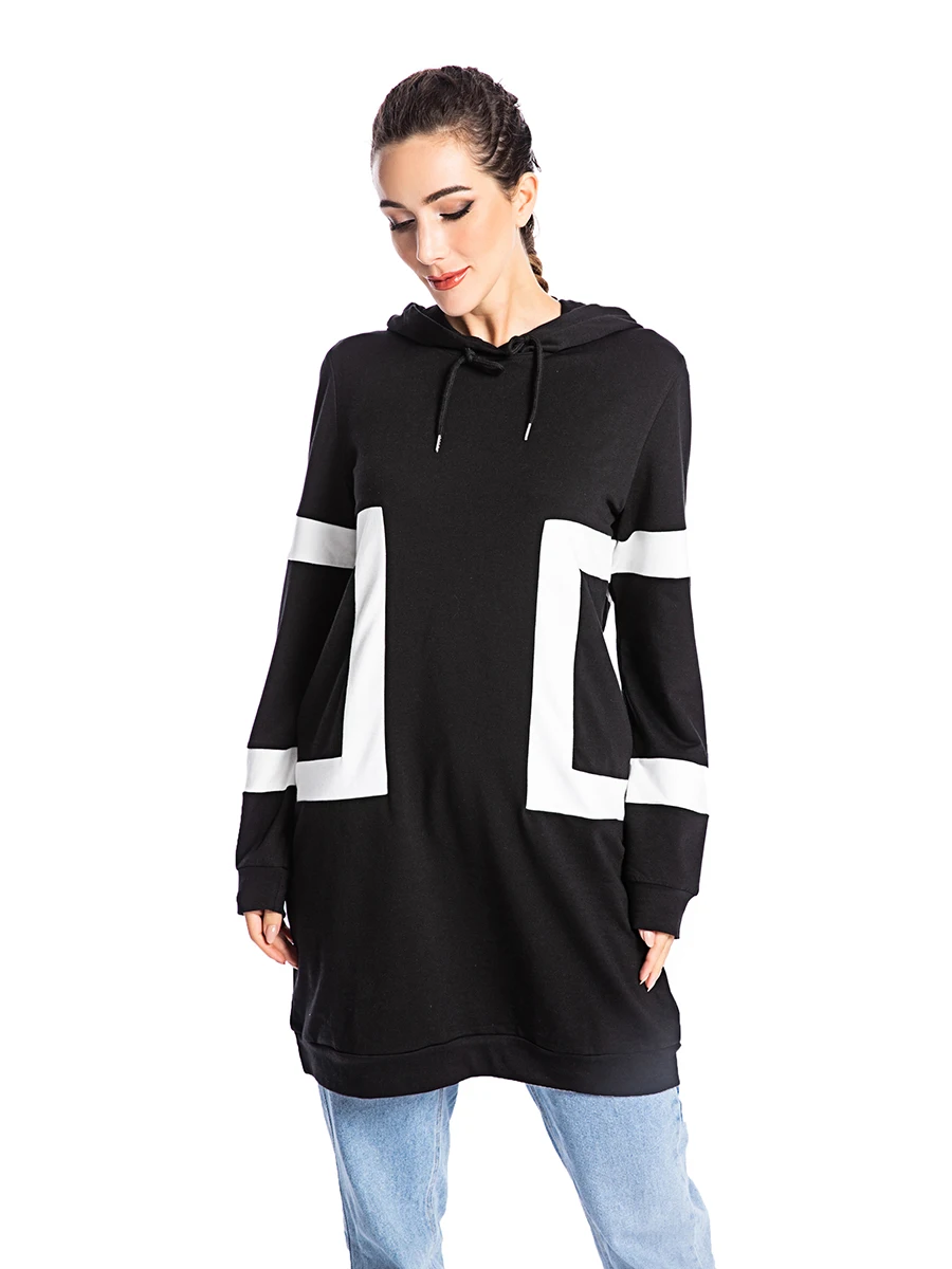 2246#New Fashion Plus Size Women Casual Sweatshirt Tops - CHAOMENG MUSLIM SHOP