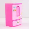 fashion mini accessories fridge for barbie doll dream house Furniture kitchen Refrigerator Play Set 1/6 bjd Doll accessories ► Photo 2/5